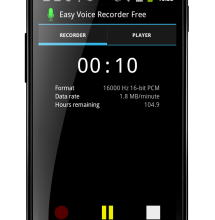 Easy Voice Recorder for Android.