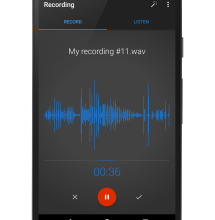 Easy Voice Recorder for Android.