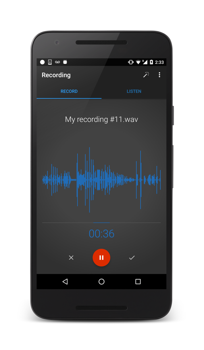 Easy Voice Recorder for Android.