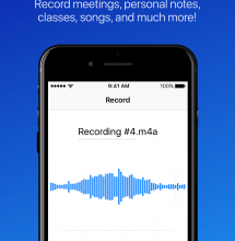 Easy Voice Recorder for iOS